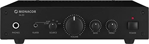 MONACOR IMG Stageline SA-50 Amplificatore stereo universale compatto