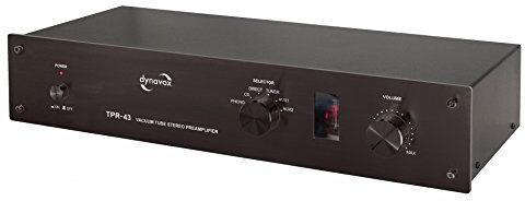 Dynavox TPR-43 Preamplificatore, Nero