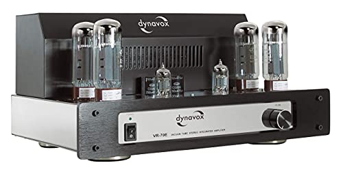 Dynavox VR-70E II Amplificatore a valvole, colore: Cromo