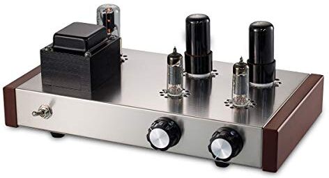 Nobsound Preamplificatore HiFi Classe A Tubetto Preamplificatore 6J4 & 6P6P Valve Preamp Stereo Preamplificatore Tubi Kit Kit DIY