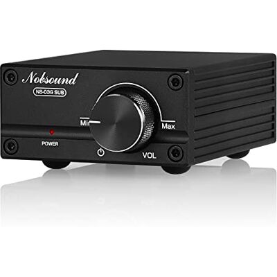 Nobsound 100W Subwoofer Amplificatore Mono Amplificatore di Potenza Digitale Mini Amplificatore Audio (con alimentazione a 19V) Nobsound 100W Subwoofer Amplificatore Mono Amplificatore di Potenza Digitale Mini Amplificatore Audio (con alimentazione a 19V)