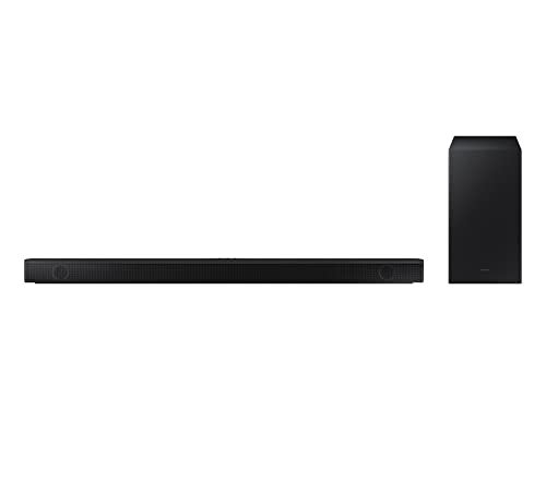 Samsung Soundbar HW-B650/ZF con Subwoofer, 3.1 Canali 430W 2022, Audio 3D, Suono Bilanciato, Uniforme e Ottimizzato, Bassi Profondi