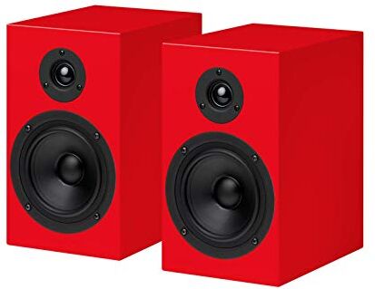 Pro-Ject Speaker Box 5, Rosso, 2 pezzi