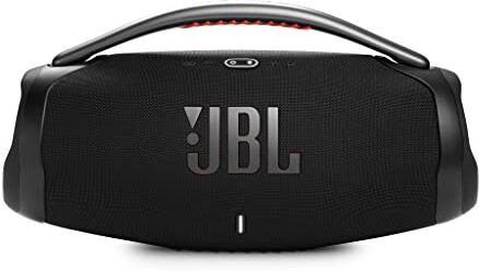 JBL Boombox 3 Speaker Bluetooth Wireless, Cassa Altoparlante Portatile con Bassi Profondi e Modalità PartyBoost, Impermeabile IP67 e Compatibile con App , Autonomia Fino a 24 Ore, Nero