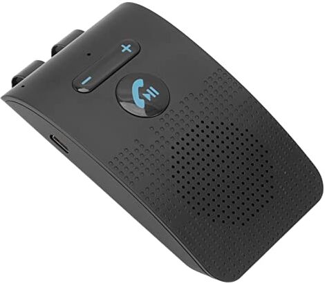 Dpofirs Kit Vivavoce per Telefono Cellulare Bluetooth 5.0, Altoparlante Bluetooth per Auto a Doppia Connessione, Connessione Automatica, Vivavoce per Auto per Telefono Cellulare