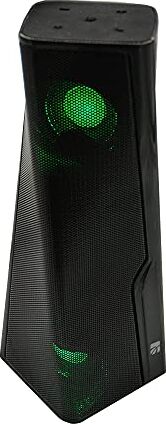 Xtreme Speaker BT 5.0 Wireless Cassa Portatile TOWER Twins Led Light 33150, Nero