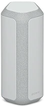 Sony SRS-XE300 Speaker portatile Bluetooth wireless con ampio campo sonoro impermeabile, antiurto, durata della batteria fino a 24 ore e funzione Ricarica Rapida Grigio Chiaro