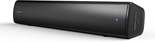 Creative Soundbar USB under-monitor compatta  Stage Air V2 per PC, con Bluetooth 5.3, doppio driver e radiatore passivo, fino a 6 ore di riproduzione, compatibile con PS5 e Switch