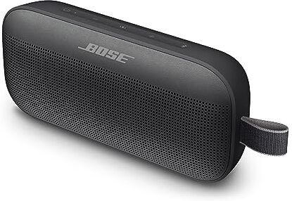 Bose SoundLink Flex Diffusore Portatile Bluetooth, Diffusore Wireless Impermeabile per Esterni, Nero