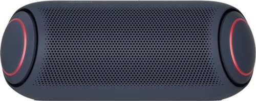 LG XBOOM Go  Cassa Bluetooth Portatile Altoparlante Speaker Bluetooth Waterproof IPX5 con Audio Meridian e Bassi Potenti, 24 Ore di Riproduzione, Comandi Vocali, Sound Boost e Dual Action Bass