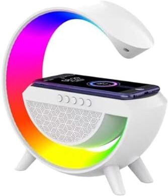 ART Trade Shop Lampada LED Caricabatteria Wireless Cassa Speaker Bluetooth Musica Altoparlante