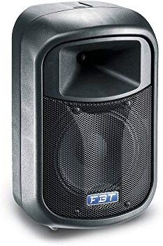 FBT Monitor audio portatile attivo professionale 200W + 50W RMS 124dB SPL, Nero