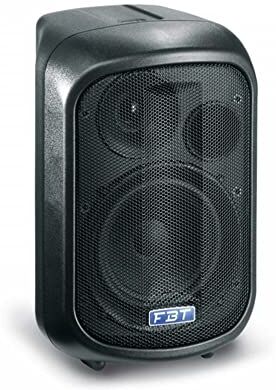 FBT A Nero Cassa Monitor Diffusore Audio Attivo Professionale da 80W + 40W RMS e 117dB SPL, Nero