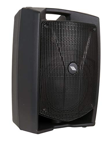 Proel V8PLUS Cassa Monitor Diffusore audio bi-amplificato a 2 vie, cono da 8" e potenza di picco di 400W, Nero