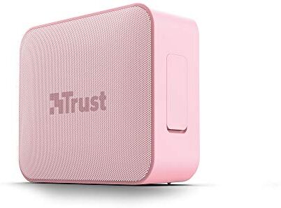 Trust Mobile, Cassa Altoparlante Bluetooth Zowy Compact Speaker Bluetooth Portatile, Waterproof IPX7, Batteria Fino a 12 Ore, Microfono Integrato rosa