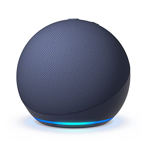Amazon Echo Dot (5ª generazione, modello 2022)   Altoparlante intelligente Wi-Fi e Bluetooth, suono più potente e dinamico, con Alexa   Blu notte
