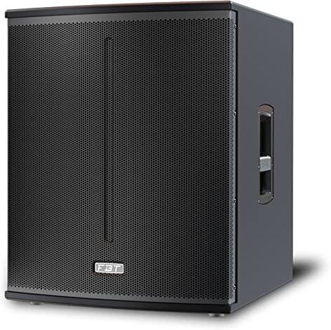 FBT X SUB 118SA Subwoofer Attivo da 18 pollici e da 1200W con DSP a 4 preset e 136dB SPL, Nero