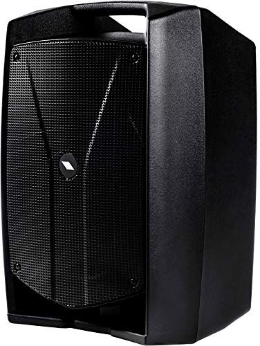 Proel V10WAVE Diffusore audio a 2 vie bi-amplificato con mixer a 3 canali e MEDIA PLAYER, Amplificatore da 600W in Classe D, modulo multiplayer, Bluetooth, Nero