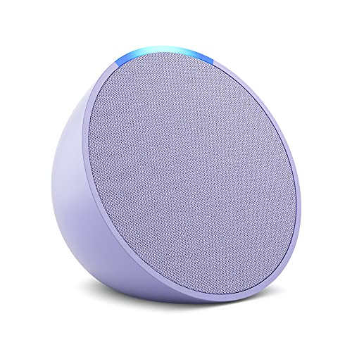 Amazon Echo Pop   Altoparlante Bluetooth intelligente con Alexa, compatto e dal suono potente   Lavanda