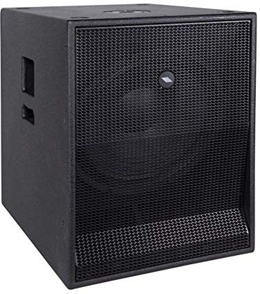 Proel S15A Subwoofer professionale amplificato da 15 pollici e da 1200W di picco, Nero (S15A)