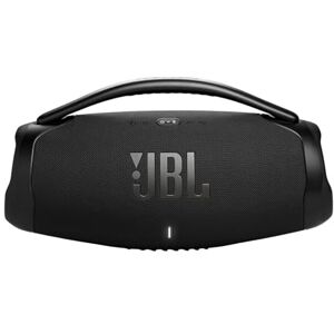 JBL Boombox 3 Wi-Fi Speaker Wireless, Cassa Altoparlante Portatile con Bassi Profondi, Bluetooth e Wi-Fi Integrato, Impermeabile IP67, App One, 3D Dolby Atmos, fino a 24 Ore di Autonomia, Nero JBL Boombox 3 Wi-Fi Speaker Wireless, Cassa Altoparlante Portatile con Bassi Profondi, Bluetooth e Wi-Fi Integrato, Impermeabile IP67, App One, 3D Dolby Atmos, fino a 24 Ore di Autonomia, Nero