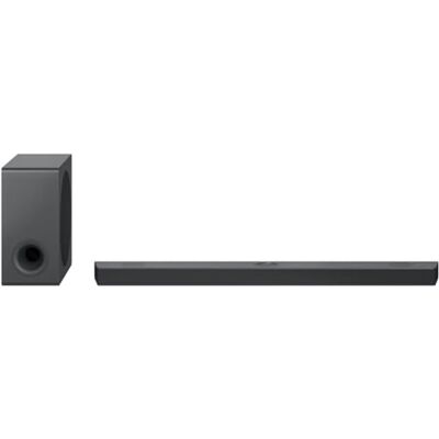 LG S90QY Soundbar TV 570W, 5.1.3 Canali con Subwoofer Wireless, 3 canali up-firing, Audio Meridian, Dolby Atmos, DTS:X, IMAX Enhanced, Bluetooth, Wi-Fi, Ingresso Ottico, USB, HDMI in/out LG S90QY Soundbar TV 570W, 5.1.3 Canali con Subwoofer Wireless, 3 canali up-firing, Audio Meridian, Dolby Atmos, DTS:X, IMAX Enhanced, Bluetooth, Wi-Fi, Ingresso Ottico, USB, HDMI in/out