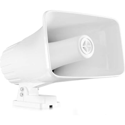 Power Dynamics CH300 Altoparlante con bandiera 30 Watt Bianco, Alto altoparlante esterno, supporto di montaggio incluso, ideale per suoni interni ed esterni Power Dynamics CH300 Altoparlante con bandiera 30 Watt Bianco, Alto altoparlante esterno, supporto di montaggio incluso, ideale per suoni interni ed esterni