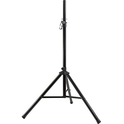 Gemini Sound ST-04 Treppiede telescopico universale pieghevole per DJ, resistente e professionale, altezza regolabile fino a 203,2 cm Gemini Sound ST-04 Treppiede telescopico universale pieghevole per DJ, resistente e professionale, altezza regolabile fino a 203,2 cm