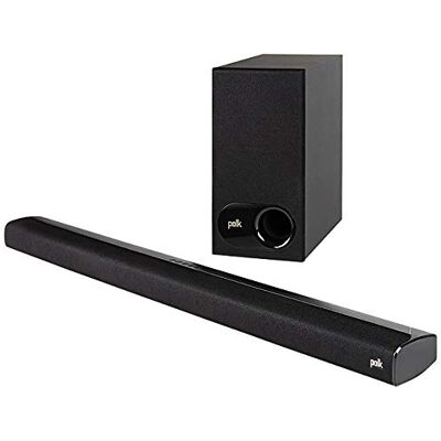 Polk Audio SIGNAS2 Soundbar con subwoofer wireless, Nero Polk Audio SIGNAS2 Soundbar con subwoofer wireless, Nero