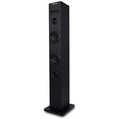 NGS SKY CHARM Altoparlante a Torre Bluetooth 50W con Telecomando, Ingresso Ottico, USB, Radio FM e AUX IN (Negro) NGS SKY CHARM Altoparlante a Torre Bluetooth 50W con Telecomando, Ingresso Ottico, USB, Radio FM e AUX IN (Negro)