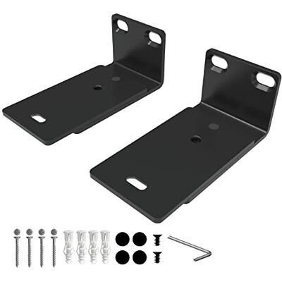 Sound bass Supporto da parete regolabile per Bose Soundbar, Nero, Coppia Compatibile con Bose 300/500/550/600/700/900 Lifestyle Ultra, Smart Soundbar, TV Speaker, staffa sotto TV, Nero Sound bass Supporto da parete regolabile per Bose Soundbar, Nero, Coppia Compatibile con Bose 300/500/550/600/700/900 Lifestyle Ultra, Smart Soundbar, TV Speaker, staffa sotto TV, Nero