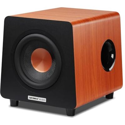 AIYIMA 800X Subwoofer Attivo 8" 100 W RMS RCA AUX LFE HiFi AIYIMA 800X Subwoofer Attivo 8" 100 W RMS RCA AUX LFE HiFi
