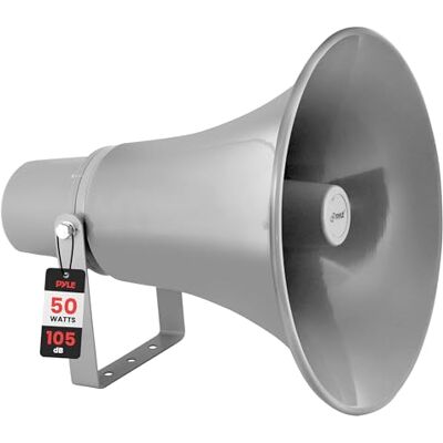 Pyle Cassa Audio, Altoparlante, Speaker PA 34 cm 50 W Suono Potente 400Hz-5KHz 8 Ohm Trasformatore 70V Montaggio Incluso Pyle Cassa Audio, Altoparlante, Speaker PA 34 cm 50 W Suono Potente 400Hz-5KHz 8 Ohm Trasformatore 70V Montaggio Incluso