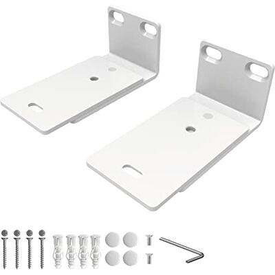 Sound bass Supporto da parete regolabile per Bose Soundbar, Bianco, Coppia Compatibile con Bose 300/500/550/600/700/900 Lifestyle Ultra, Smart Soundbar, TV Speaker, staffa sotto TV, Bianco Sound bass Supporto da parete regolabile per Bose Soundbar, Bianco, Coppia Compatibile con Bose 300/500/550/600/700/900 Lifestyle Ultra, Smart Soundbar, TV Speaker, staffa sotto TV, Bianco