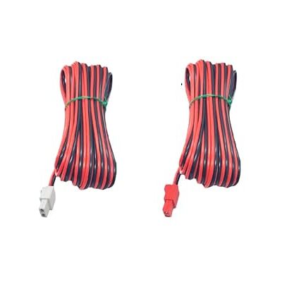 Generic Cavi per altoparlanti 2x Speaker Wires (3 Meter Each) With Red & White Connectors Compatible With Sony Audio System Generic Cavi per altoparlanti 2x Speaker Wires (3 Meter Each) With Red & White Connectors Compatible With Sony Audio System