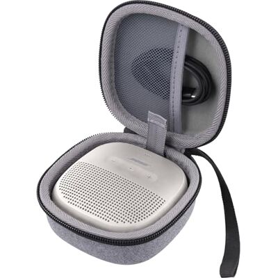 Aenllosi Custodia Rigida Trasportabile per Bose SoundLink Micro Bluetooth Speaker, Solo Custodia, Grigio Aenllosi Custodia Rigida Trasportabile per Bose SoundLink Micro Bluetooth Speaker, Solo Custodia, Grigio