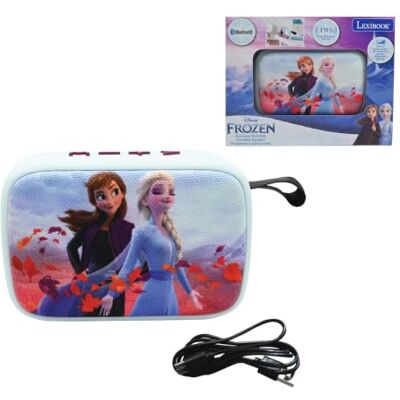 Lexibook Disney Frozen Altoparlante Portatile Bluetooth, Wireless, FM Radio, USB, Scheda TF, Batteria Ricaricabile, Blu/Viola, Lexibook Disney Frozen Altoparlante Portatile Bluetooth, Wireless, FM Radio, USB, Scheda TF, Batteria Ricaricabile, Blu/Viola,
