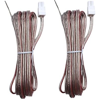 Generic Cavi per altoparlanti 2x Red Gray White Connector Speaker Sound Wires Cords Cables Compatible With Sony Disc Deck Receiver System Generic Cavi per altoparlanti 2x Red Gray White Connector Speaker Sound Wires Cords Cables Compatible With Sony Disc Deck Receiver System