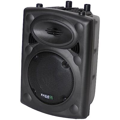 Ibiza SLK8A-BT Altoparlante attivo PLUG & PLAY da 8"/20cm, 300W con amplificatore integrato Bluetooth, USB, SD e AUX Nero Ibiza SLK8A-BT Altoparlante attivo PLUG & PLAY da 8"/20cm, 300W con amplificatore integrato Bluetooth, USB, SD e AUX Nero