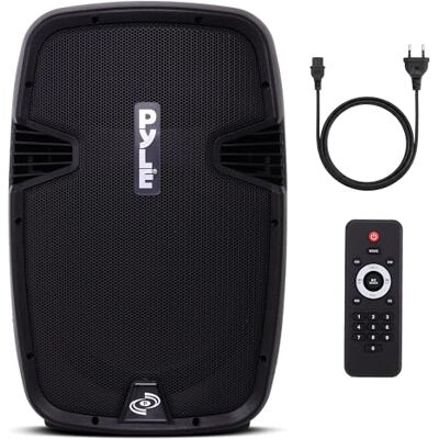 Pyle -PRO Cassa Bluetooth Attiva PA, Altoparlante Bluetooth con Subwoofer da 30,5 cm, Speaker da Palco Monitor Portatile, DJ Party Stereo con Amplificatore e USB Integrata per MP3 Pyle -PRO Cassa Bluetooth Attiva PA, Altoparlante Bluetooth con Subwoofer da 30,5 cm, Speaker da Palco Monitor Portatile, DJ Party Stereo con Amplificatore e USB Integrata per MP3