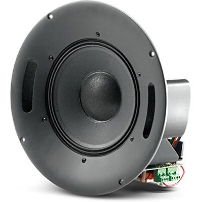 JBL Professional Coaxial Ceiling Loudspeaker with HF Compression Driver, 8-Inch, with Transformer Taps,White JBL Professional Coaxial Ceiling Loudspeaker with HF Compression Driver, 8-Inch, with Transformer Taps,White