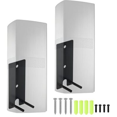 Ulluthu 2 Pz Supporti da Parete in Acciaiosupporto per altoparlante flessibile compatibile con altoparlanti Bose Surround 700 sistema di intrattenimento domestico OmniJewel Lifestyle 650 Ulluthu 2 Pz Supporti da Parete in Acciaiosupporto per altoparlante flessibile compatibile con altoparlanti Bose Surround 700 sistema di intrattenimento domestico OmniJewel Lifestyle 650