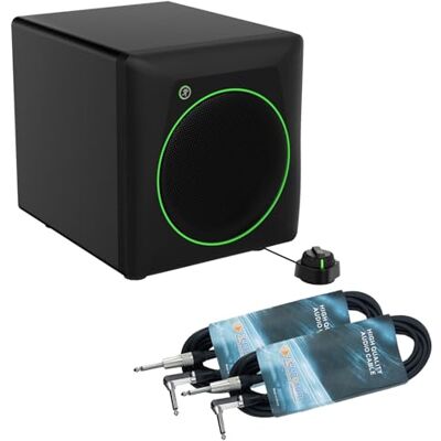 MACKIE Subwoofer Bluetooth attivo CR8SBT + 2 cavi jack Keepdrum MACKIE Subwoofer Bluetooth attivo CR8SBT + 2 cavi jack Keepdrum