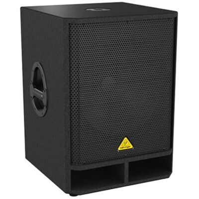 Behringer EUROLIVE Subwoofer professionale attivo 500 Watt 18" PA con crossover stereo integrato Behringer EUROLIVE Subwoofer professionale attivo 500 Watt 18" PA con crossover stereo integrato