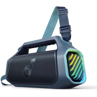 Soundcore Boom 2 Plus, Cassa Bluetooth Potente per Esterni, 140W, IPX7 Soundcore Boom 2 Plus, Cassa Bluetooth Potente per Esterni, 140W, IPX7