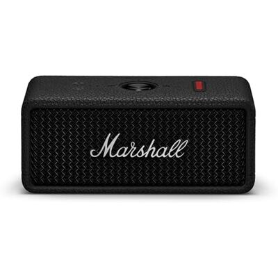 Marshall Emberton III Altoparlanti Bluetooth portatili Wireless accoppiabili IP67 Resistente a polvere e acqua, 32+ ore di riproduzione Ricarica rapida nero e argento Marshall Emberton III Altoparlanti Bluetooth portatili Wireless accoppiabili IP67 Resistente a polvere e acqua, 32+ ore di riproduzione Ricarica rapida nero e argento
