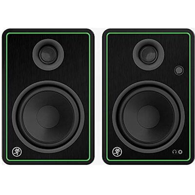 MACKIE coppia monitor professionale cassa da studio da 5 pollici 0.75p da 80W di potenza, nero MACKIE coppia monitor professionale cassa da studio da 5 pollici 0.75p da 80W di potenza, nero