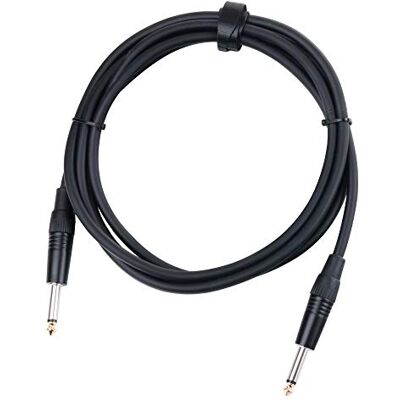 Cavo DJ PA Pronomic - 2,5m, Jack 6,3mm, Robusto, Nero Cavo DJ PA Pronomic - 2,5m, Jack 6,3mm, Robusto, Nero