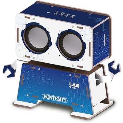 Bontempi Kit di Montaggio Cassa, Movimento Robotico Testa 30 Gradi Bontempi Kit di Montaggio Cassa, Movimento Robotico Testa 30 Gradi