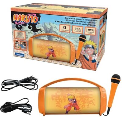 Lexibook , Naruto, Altoparlante Wireless Illuminato con Microfono, Suono Stereo, Funzione Karaoke, Porte USB e per schede SD, Batteria Ricaricabile, Maniglia per Il Trasporto, Lexibook , Naruto, Altoparlante Wireless Illuminato con Microfono, Suono Stereo, Funzione Karaoke, Porte USB e per schede SD, Batteria Ricaricabile, Maniglia per Il Trasporto,